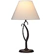 Textured Bronze-Finish Table Lamp