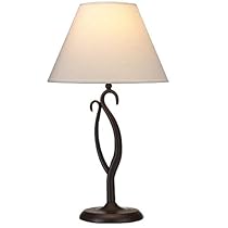 Textured Bronze-Finish Table Lamp