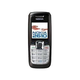 Nokia 2610 Black Mobile Phone Unlocked Sim Free