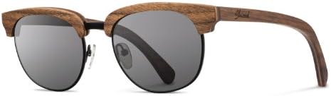 Shwood Eugene in Walnut / Black Wire - Grey