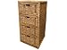 Kitchen & Housewares : JVL 15-828 4 Drawer Unit Buff Willow