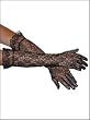 Ruffled Lace Gloves "16"