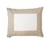 Flax Color Frame Sham