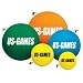 US-Games Uncoated Economy Foam Balls 4" (EA)