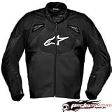 ALPINESTARS SMK LEATHER JACKET BLACK 64 310-757-10-64