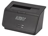 Azio ADP-SU33 2.5 / 3.5 inch SATA to USB + eSATA Hard Drive Docking Station w/ one touch backup (Black) - Retail