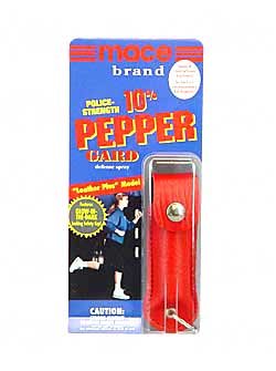 Mace Security International 10% PepperGard Wisconsin Legal Pepper Spray 11gm w Keychain by Mace Security International