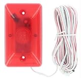 OUTDOOR SIREN AND STROBE LIGHT
