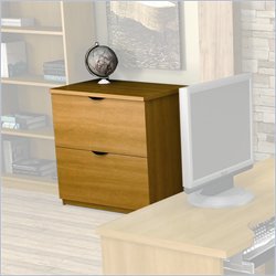Bestar Innova 2 Drawer Cappuccino Cherry