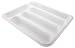 Zak Designs Flatware Drawer Organizer, White