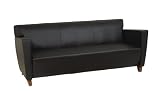 Black Leather Sofa
