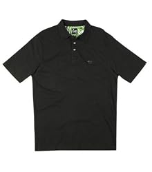Lost Enterprises Oveja Negra Mens Short Sleeve Polo Shirt in Black