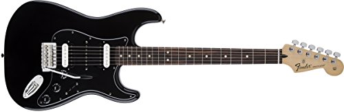 Fender standard stratocaster electric guitar - hsh - rosewood fin…