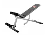 Weider 827035, Hantelbank Pro 130, verstellbar, schwarz, Größe: bis 45 Grad verstellbar