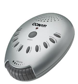 Conair SU1W Sound Therapy- Silver