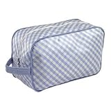 Dopp Kit - Brush, Hairdryer, Lotions Bag silk w/ waterproof lining