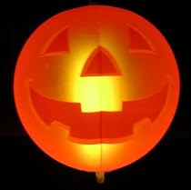 INFLATABLE GLOW HALLOWEEN PUMPKIN COMPLETE WITH GLOW STICK