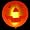 INFLATABLE GLOW HALLOWEEN PUMPKIN COMPLETE WITH GLOW STICK
