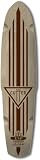 Element The Cutter Bamboo bottom Longboard , 9.875-Inch