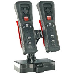 Nyko Technologies CHARGE BASE IC FOR WII (BLACK)CHARGING DOCK/BATTER (Video Game / Wii)