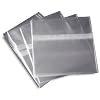 Resealable Plastic Wrap CD Sleeves 500-Pak