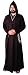 Robe Monk Quality Black Costume Accessory