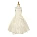 Cinderella Couture Girls Cascading Crystal Organza Rhinestone Party Dress