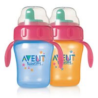 Philips AVENT Hard Spout Magic Trainer with Handle, 9 Ounce, Twin