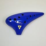 12 Hole Plastic Zelda Tenor Ocarina with Zelda Songbook