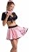 Womens 1950s Adult Costume 50s Girl Sexy Short Poodle Skirt Party Outfit