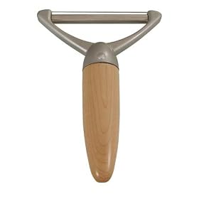 KitchenArt Apex Cheese Slicer, Satin Silver Maple by Kitchen Art