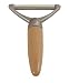 KitchenArt Apex Cheese Slicer, Satin Silver/Maple