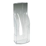 ELDON OFFICE PRODUCTS / Self-advancing brochure holder, 4-1/2w x 2-7/8d x 12h, clear / RUB66031 / Sold as 1 Each / Mfr Part # 66031 \*/ Self-advancing brochure holder, 4-1/2w x 2-7/8d x 12h, clear
