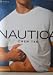 Nautica Men's Whtie Crew Neck T-Shirt (Pack of 3) (Medium)