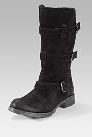 Limited Collection Suede Biker Boots