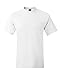Hanes Short Sleeve Beefy Pocket T-Shirt - 5190,White,L