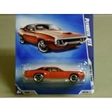 2008 Hot Wheels All Stars Orange Plymouth GTX w/ Black OH5SPs (20 of 36) #60/196 1:64 Scale