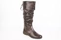 Feder Flex, Damen Schaftstiefel, dunkelbraun, RENO Art. 32767