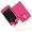 Hot Pink Leather With Flap