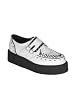 2 Inch Platform Creeper Men's Size Shoe With Studded Buckle Strap
