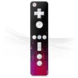 Design Skins for Nintendo Wii Controller - Stars Equalizer magenta/pink Design Folie