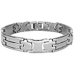 Stainless Steel Polished Bracelet - 8'' long