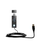 Classic Straight USB Cable for the Sandisk Sansa Express with Power Hot Sync and Charge capabilities - Gomadic Brand w/ TipExchange Technology