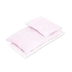 Pinolino 28685-7 - Bettzeug f�r Puppenbetten, 3-tlg., Vichy-Karo rosa