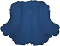 Spa Sister Luxury Inflatable Terrry Bath Pillow