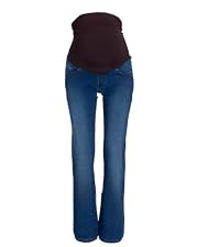 Maternity Dark Wash Over The Bump Bootcut Jean