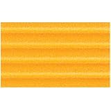 Creativ Discount - Wellpappe 10er Pack 50x70 cm, Sonnengelb