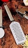 Gourmac Flat Fire Grater, 9.5 Inch stainless steel 18/0 32440
