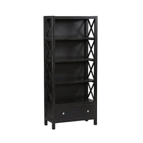 Linon Anna Collection 5-Shelf Bookcase