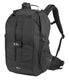 Lowepro Compuprimus AW Backpack with All Weather Cover & Notebook Sleeve, Black